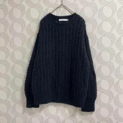 AMERICAN HOLIC♡ローゲージニット ゆるダボ ドロップショルダー M