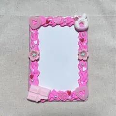 トレカケース　ホイップデコ　ピンク