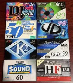 TDK MA-X カセットテープ 【新品未使用】 TDKのカセットテープをすべて網羅したマニアックなカセット