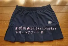 新品未使用☆St.Christmpher ネイビー スコート プリーツ Mのサムネイル