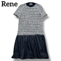 ★未使用2018★Reneルネ/バイカラー半袖ニットプルオーバー：34/ピンク系xg197 René - ルネ RENE ニットの通販 by KOMEHYO ONLINE ラクマ店｜ルネなら