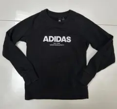adidas トレーナー　スウェット　黒　黒色　レディース　Ｍサイズ