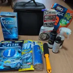 洗車用品セット 収納バッグ付き☆ 6月15日まで最終お値下げのサムネイル