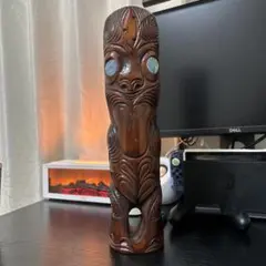 ニュージーランド産のオリジナル本物ハンドメイドティキトーテム