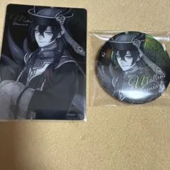 ツイステ　マレウス　スケアリードレス　缶バッジ　箔押し　レア ツイステ マレウス スケアリードレス 缶バッジ 箔押し レア