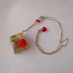 レジンアクセ作家様　POOL SIDE様　フルーツモチーフ レジン ペンダント