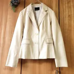 ☘️人気【クリアインプレッション 】リネン ウール テーラードジャケット