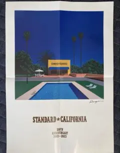 スタンダードカリフォルニア 20周年ポスター 未使用