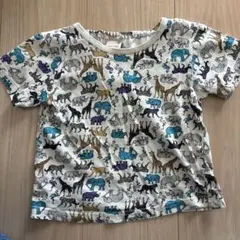 petit main 動物柄 Tシャツ 90㎝
