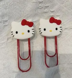 ハローキティ レトロ カオハナ クリップ 洗濯バサミ - メルカリ