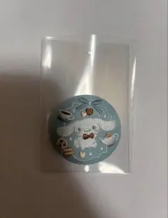 サンリオ シナモロール 刺繍缶バッジ