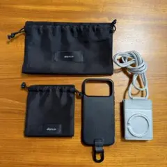 オブジェクツアイオー レザーストラップ&iPhoneケースセット ウォレット