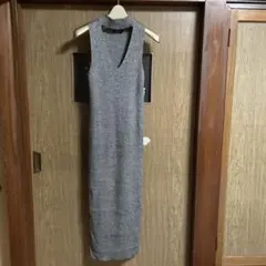 ロングニットワンピースのサムネイル