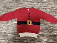 ジンボリー⭐︎サンタ風赤ニットセーター！