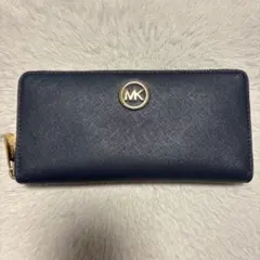 Michael Kors ネイビー 長財布