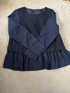 ROPE PICNIC ネイビー 長袖シャツ 38