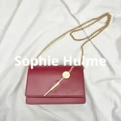 ★ソフィーヒュルムSophie Hulmeチェーンショルダーバッグ鍵
