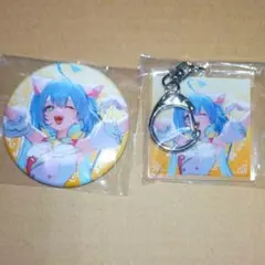 プロセカ　初音ミク　ダショミク　店舗購入特典　缶バッジ　アクリルキーホルダー