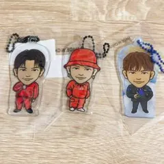 三代目 JSB3☆NAOTO クリアチャーム 3種まとめ売り