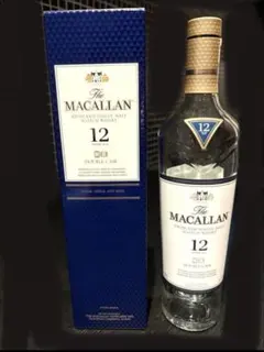 The MACALLAN 12年 ダブルカスク 空き瓶 箱付き