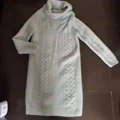 anySiS タートルネック　ニットワンピース　M