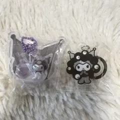 2点セット　サンリオ　パッケージチャーム クロミ　ミャクミャク　アクリルチャーム
