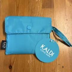 新品未使用♪KALDIエコバッグ♪ブルーカルディ