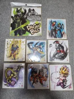 ドラゴンボール　一番くじ　色紙セット