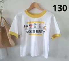 ミッキー＆フレンズ Tシャツ 130 ディズニーシャツのサムネイル