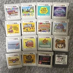 あ*か様 3DSソフト16本まとめ売り ポケモン マリオ どうぶつの森 人気ゲー