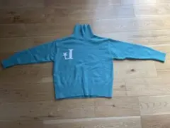 LUKA 水色 Lサイズ タートルネックセーター