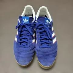 adidas SAMBA サンバ　スニーカー ブルー パイル地