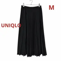 ★極美品★UNIQLOユニクロ プリーツスカート チャコールグレーM