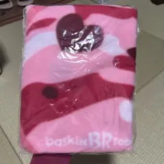 baskin robbins ラウンドブランケット ピンク