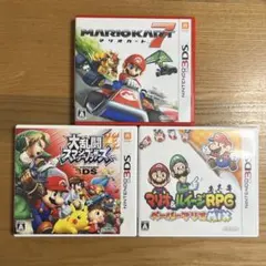ニンテンドー3DSソフトセット　マリオセット