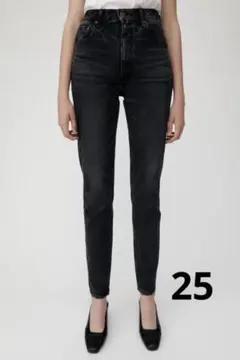 MOUSSY MVS BLACK SKINNY 25インチ