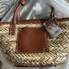 早い者勝ち❣️未使用RANDA ステッチデザインバスケットバッグブラウンかごバッグ SALE】ステッチデザインバスケットバッグRANDA公式サイト