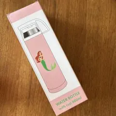 新品未使用　ディズニー　アリエル　　コップ付き水筒のサムネイル