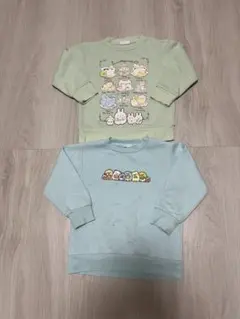 キャラクター柄トレーナー 105cm 2点セット
