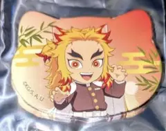 鬼滅の刃　ナンジャタウン　煉獄杏寿郎　ねこ型缶バッジ　特別任務賞　ミニゲーム