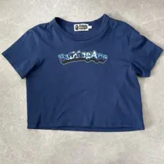 A BATHING APE ABC CAMO MINI TEE y2k