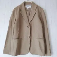 ナチュラルビューティベーシック ジャケット 茶 M