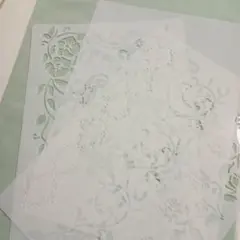 A4ステンシル用プレート・シート 3枚セット