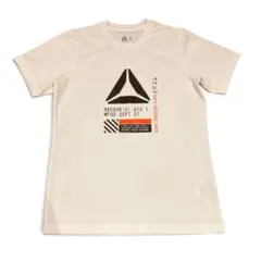 【美品】Reebok SPEEDWICK Tシャツ ロゴ 白 S