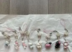 ハローキティ シークレット ストラップ 全8種 コンプリート セット