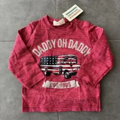 【新品未使用】daddy oh daddy ダディオダディ ロンT 長袖 80