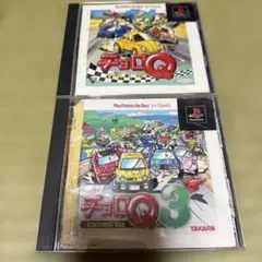 人気作チョロQVer.1.02 チョロQ3 2枚セットアドベンチャーレースゲーム