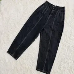 THE PRANA デニムパンツ ハイウエスト S（A190）