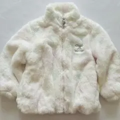 partypick キッズ アウター さくらんぼ アウター ふわふわ 100cm
