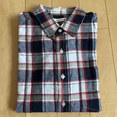 Hanjiro チェック柄 長袖シャツ　Mサイズのサムネイル